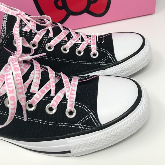 Converse & Hello Kitty Ctas Madison OX Black W - Picture 7 of 8